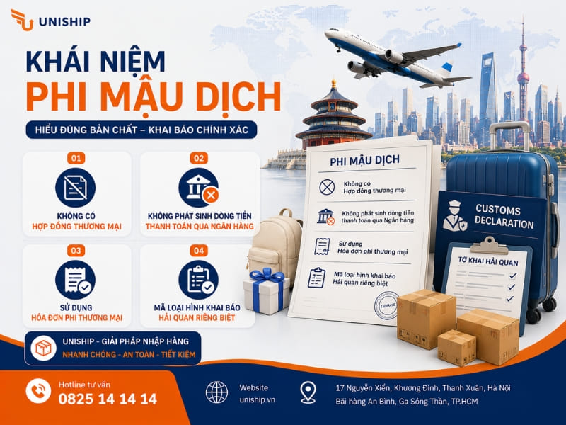 Khái niệm phi mậu dịch và những trường hợp nhập phi mậu dịch phổ biến