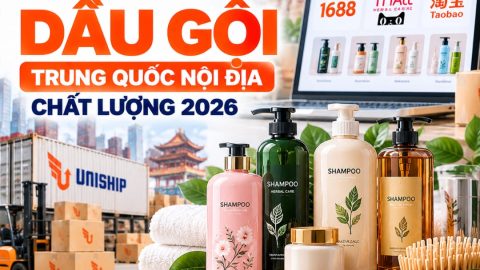 Cách tìm nguồn sỉ dầu gội Trung Quốc nội địa chất lượng 2026