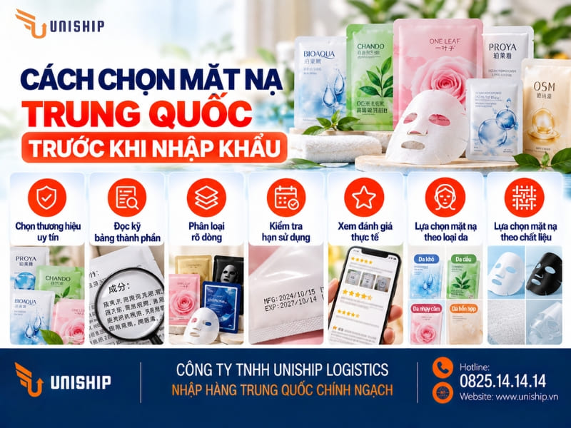 Cách chọn mặt nạ Trung Quốc trước khi nhập khẩu