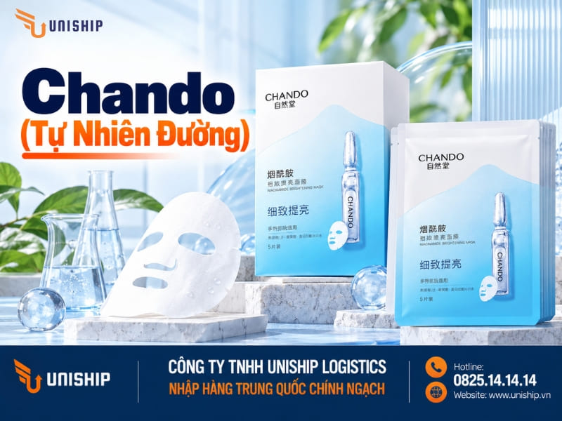 Nhập khẩu mặt nạ Chando (Tự Nhiên Đường)