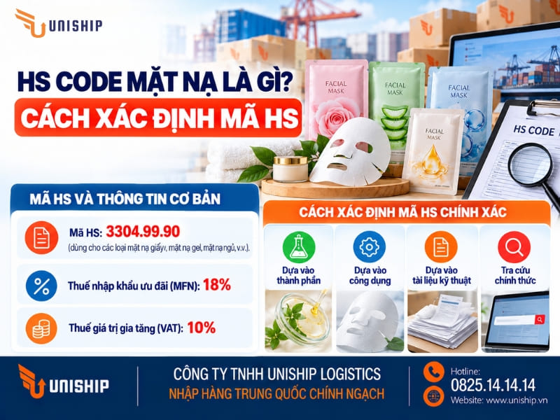 HS Code mặt nạ là gì? Cách xác định mã HS