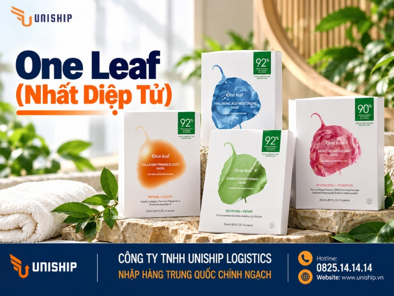 Nhập khẩu mặt nạ One Leaf (Nhất Diệp Tử)