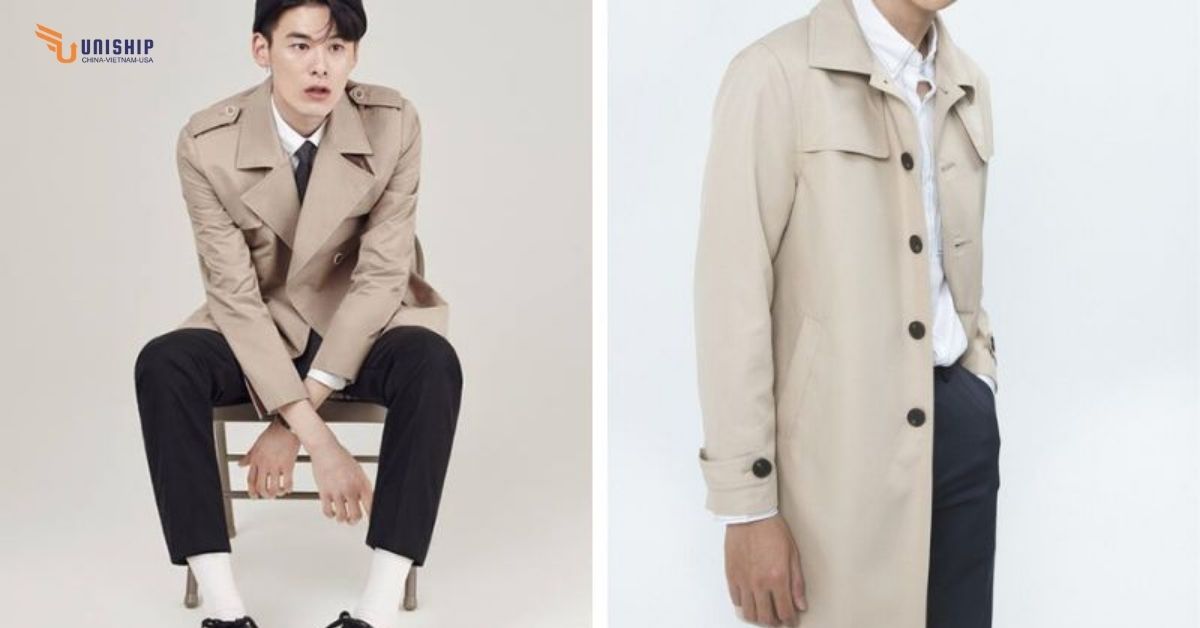 áo măng tô Trung Quốc