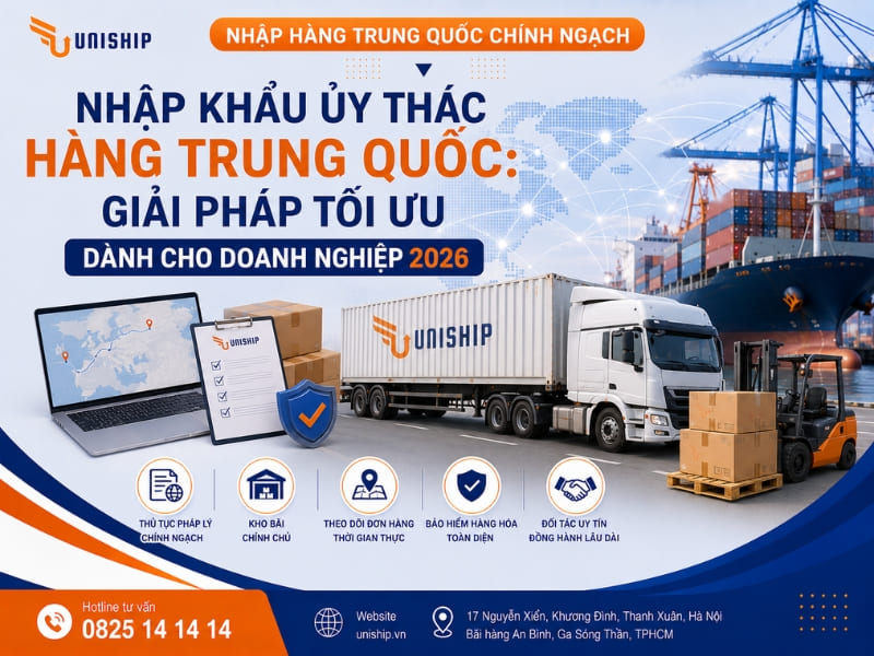 Nhập khẩu ủy thác hàng Trung Quốc: Giải pháp tối ưu năm 2026