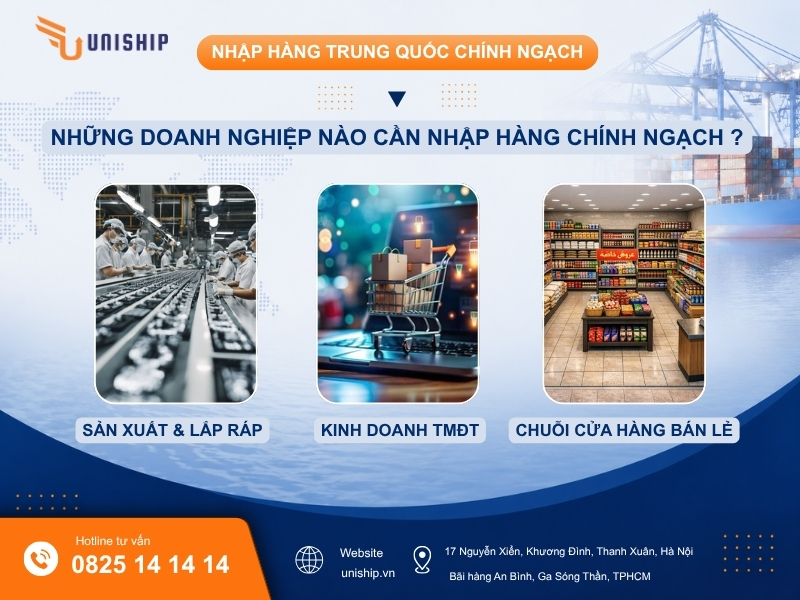 Những doanh nghiệp nào cần nhập hàng Trung Quốc chính ngạch