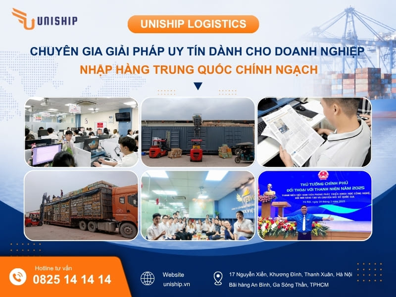Uniship Logistics - Chuyên gia giải pháp nhập hàng Trung Quốc chính ngạch uy tín dành cho doanh nghiệp