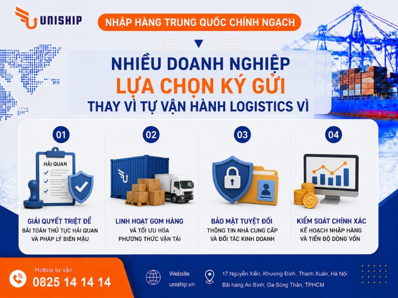 Vì sao ngày càng nhiều doanh nghiệp lựa chọn ký gửi thay vì tự vận hành logistics
