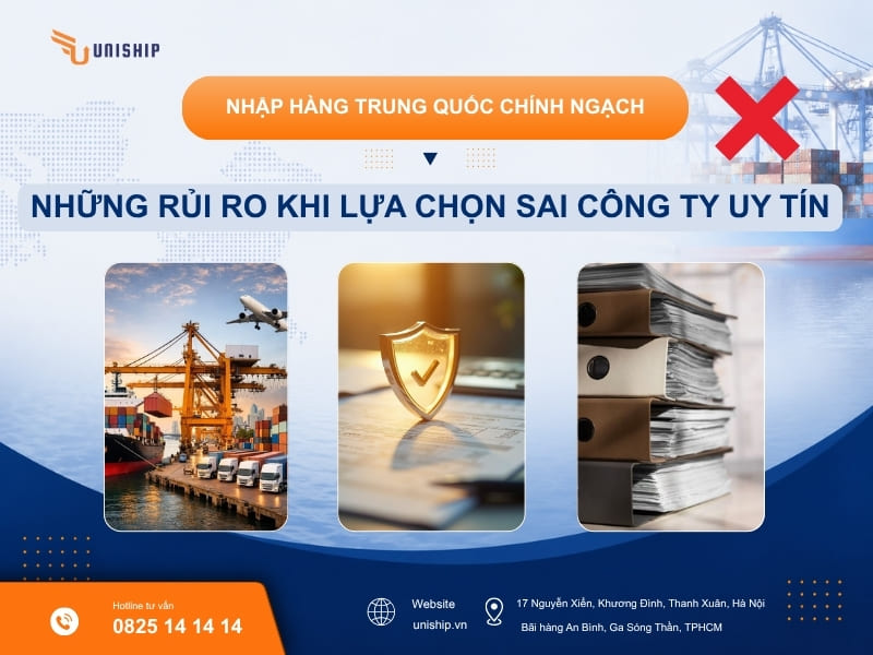 Rủi ro khi lựa chọn sai công ty nhập hàng Trung Quốc