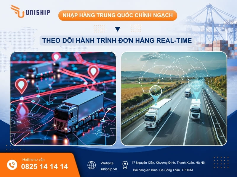 Công ty nhập hàng Trung Quốc không có hệ thống theo dõi được hành trình đơn hàng