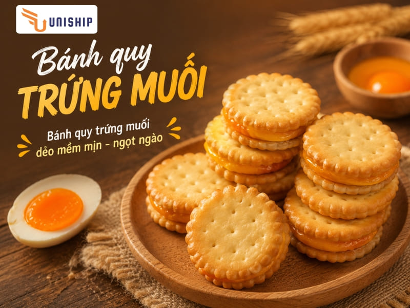 Bánh quy trứng muối
