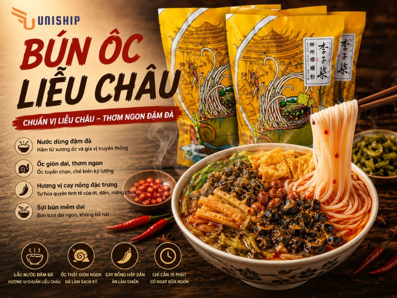 Bún ốc Liễu Châu