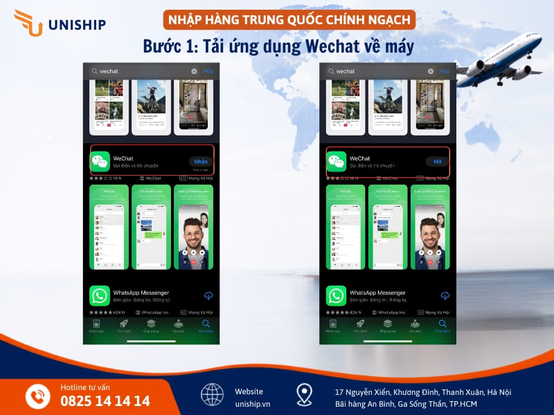 Bước 1 Cách đăng ký WeChat không cần quét mã 