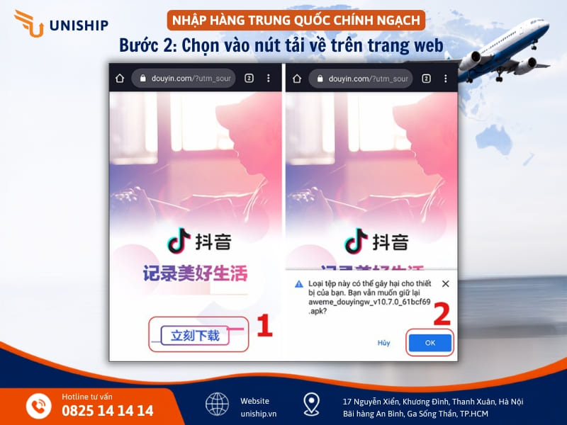 Bước 2 tải douyin trên điện thoại Android