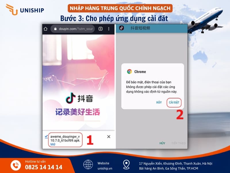 Bước 3 tải douyin trên điện thoại Android