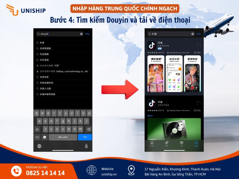 Bước 4 tải douyin trên điện thoại iPhone