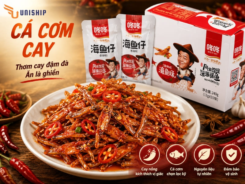 cá cơm cay