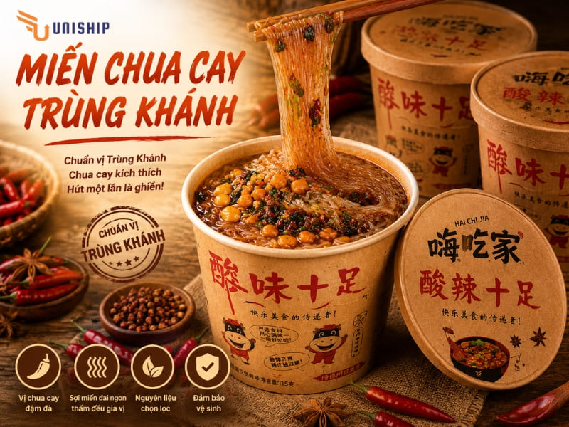Miến chua cay Trùng Khánh