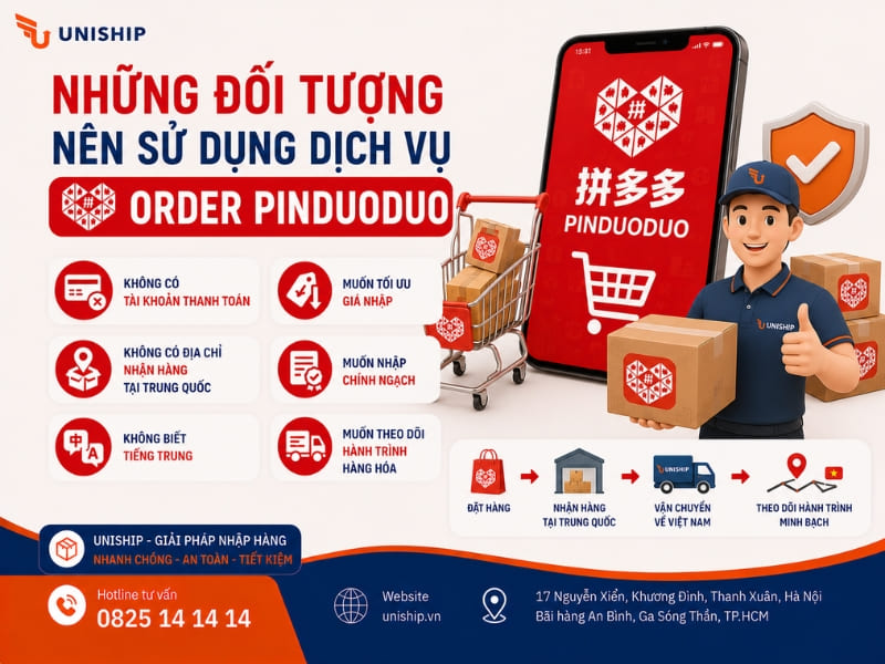 Những đối tượng nên sử dụng dịch vụ order Pinduoduo trung gian