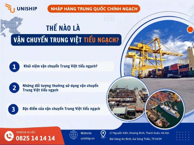 Vận chuyển Trung Việt tiểu ngạch là gì? 