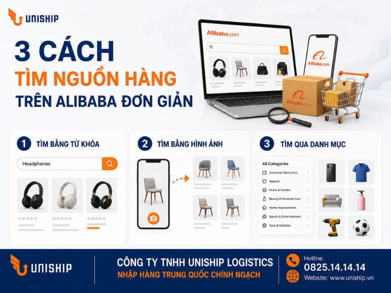 3 cách tìm nguồn hàng trên Alibaba đơn giản