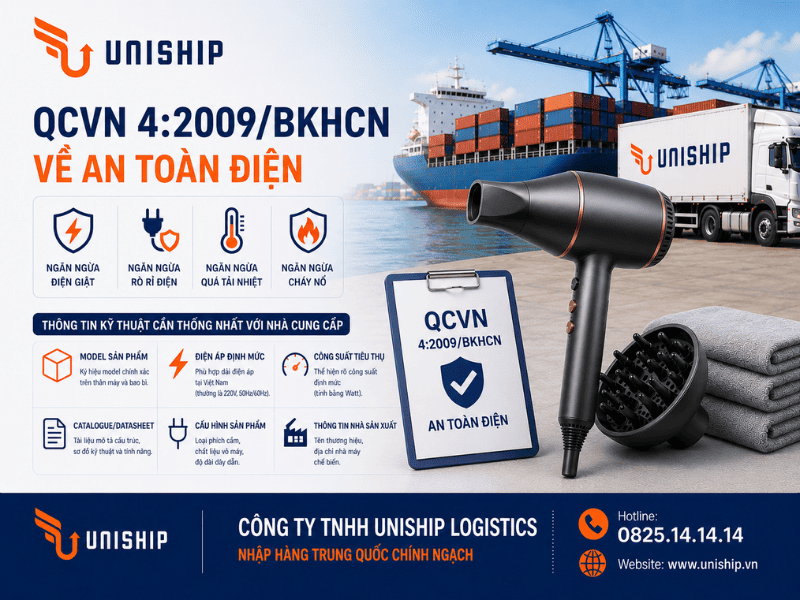 QCVN 4:2009/BKHCN về an toàn điện
