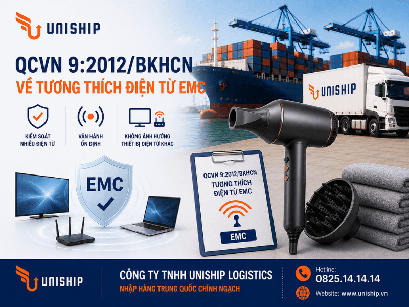 QCVN 9:2012/BKHCN về tương thích điện từ EMC