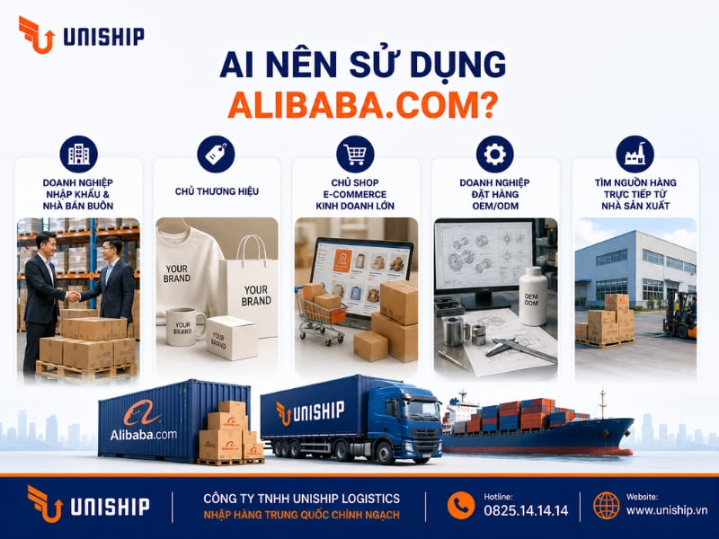 Ai nên mua hàng trên Alibaba?