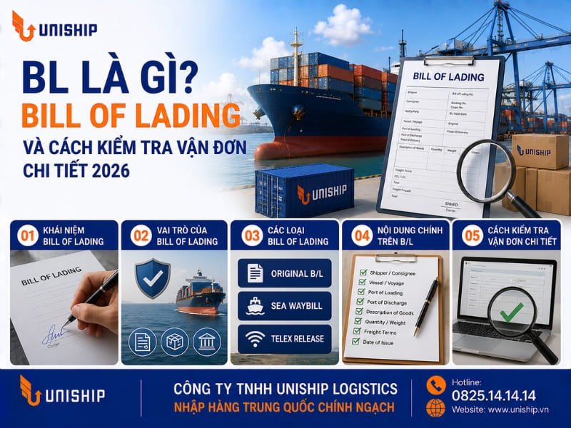 BL là gì? Bill of Lading và cách kiểm tra vận đơn chi tiết