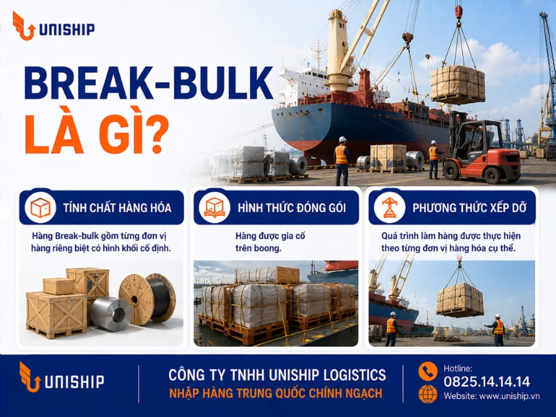 Break-bulk là gì?