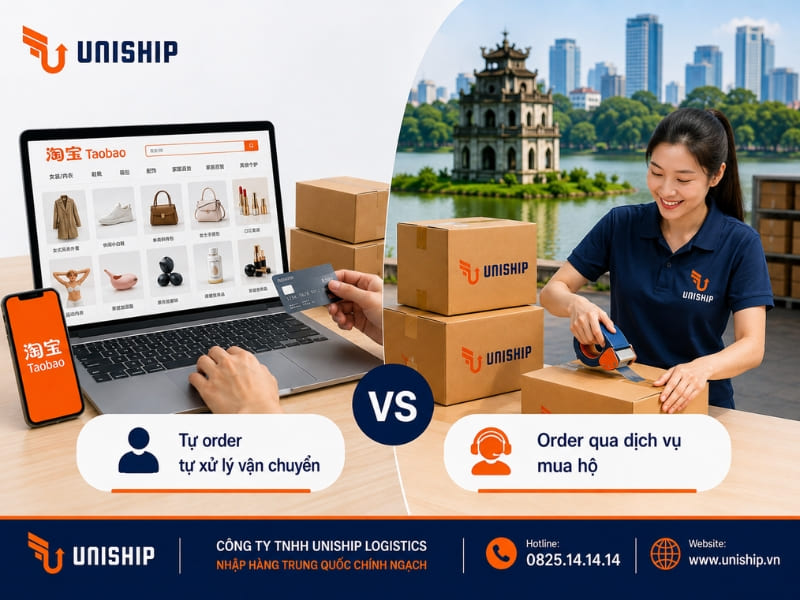 Những cách nhập hàng Taobao về Hà Nội phổ biến