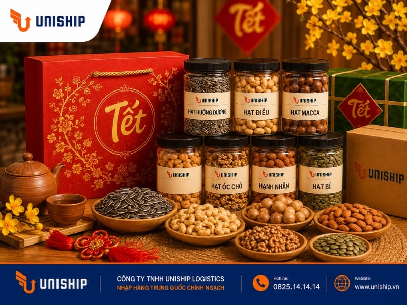 Các loại hạt ăn Tết