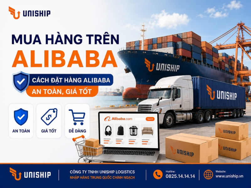Cách đặt hàng trên Alibaba