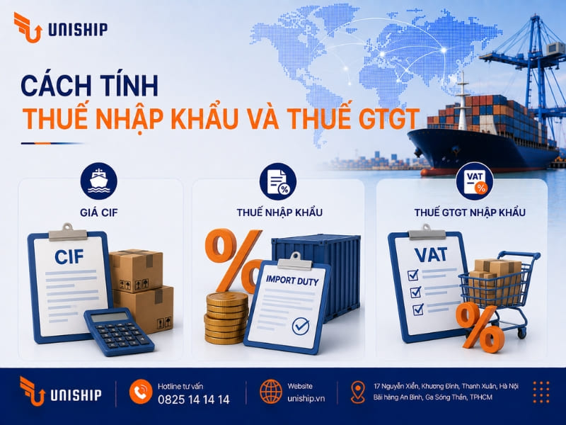 Cách tính Thuế Nhập Khẩu và Thuế GTGT đối với thức ăn chăn nuôi nhập khẩu