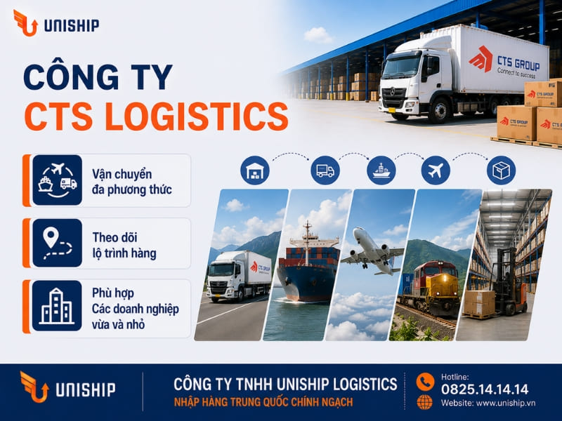 Công ty CTS Logistics hỗ trợ nhập khẩu linh kiện điện tử