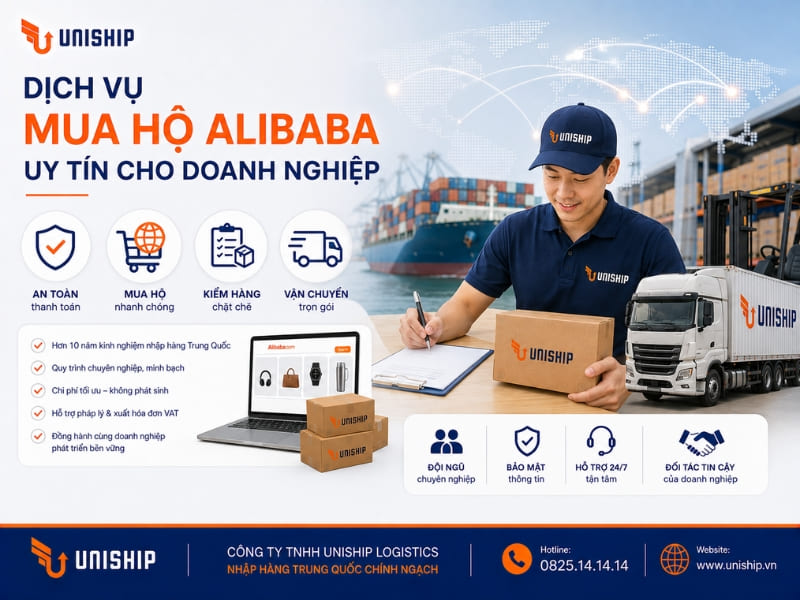 Dịch vụ mua hộ hàng Alibaba cho doanh nghiệp