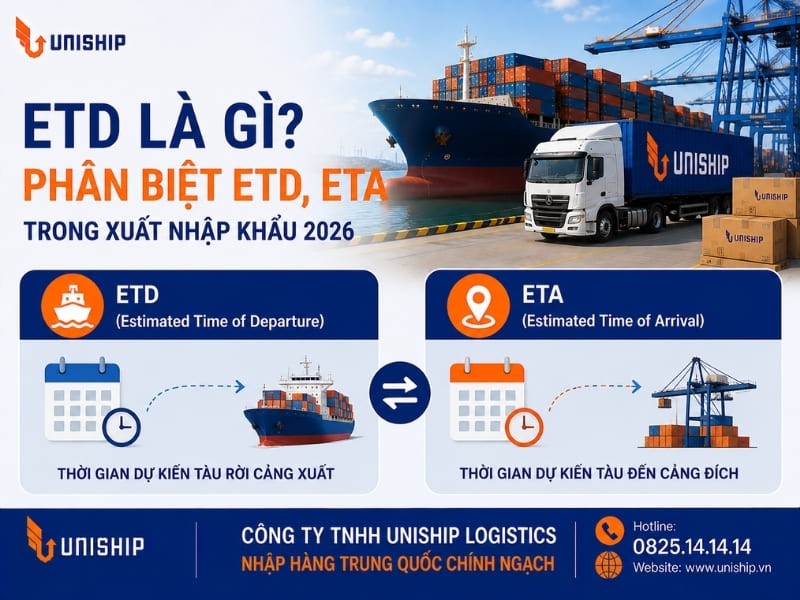 ETD là gì trong xuất nhập khẩu?