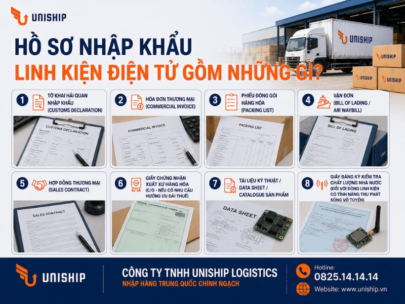Bộ hồ sơ hải quan cơ bản theo quy định hiện hành