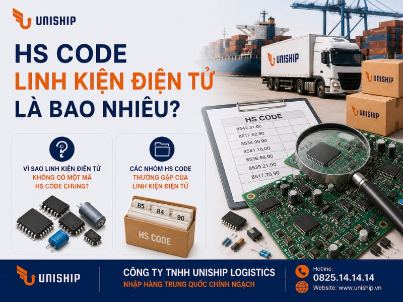 HS code linh kiện điện tử