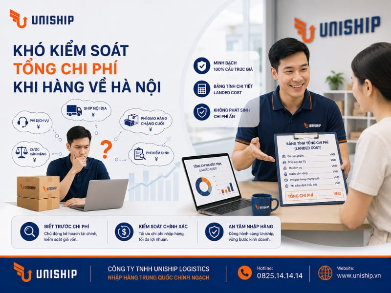 Khó kiểm soát tổng chi phí khi hàng về Hà Nội