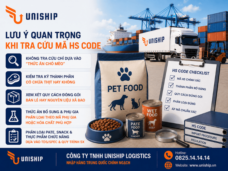Lưu ý quan trọng khi tra cứu mã HS CODE