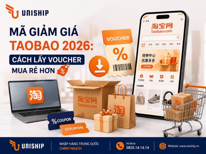 Mã giảm giá Taobao