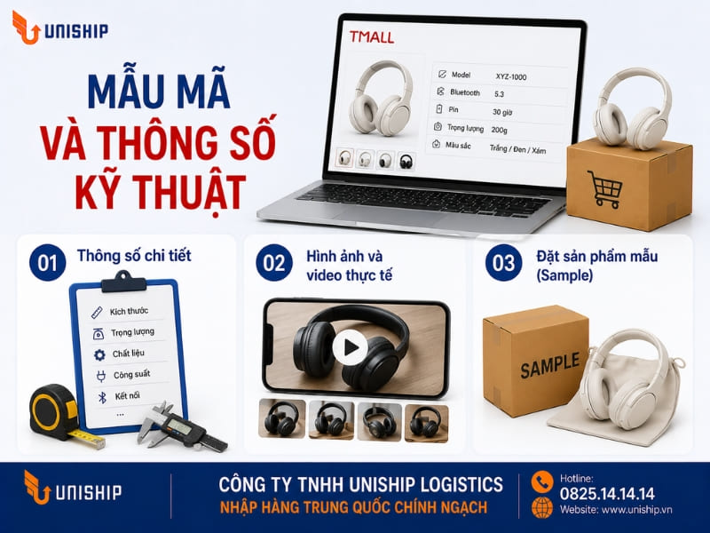 Mẫu mã và thông số kỹ thuật