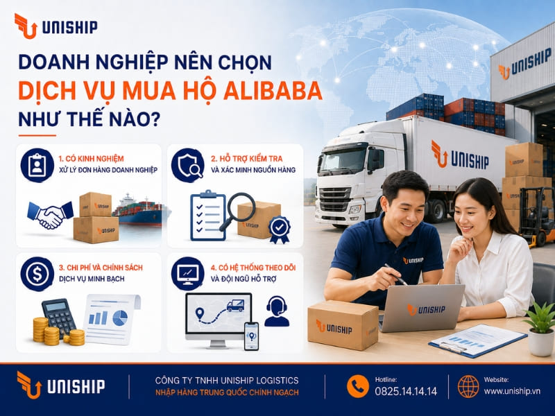 Doanh nghiệp nên chọn dịch vụ mua hộ Alibaba như thế nào?