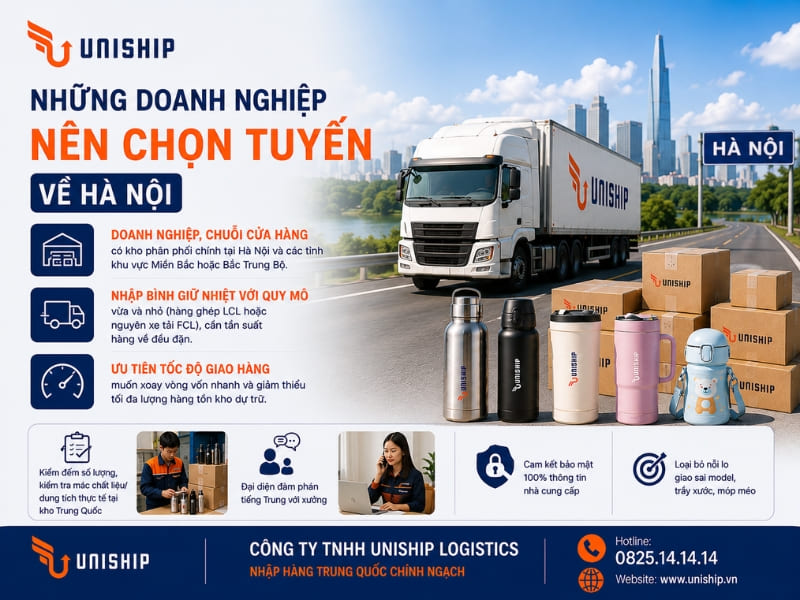 doanh nghiệp nào nên chọn tuyến về Hà Nội