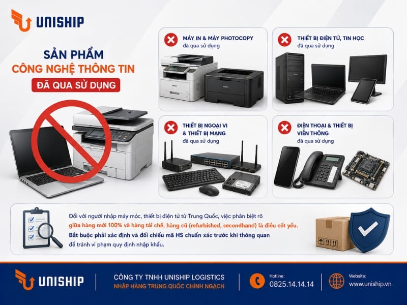 Sản phẩm công nghệ thông tin đã qua sử dụng
