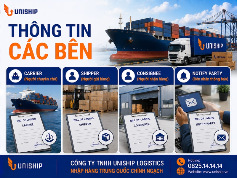 Thông tin các bên