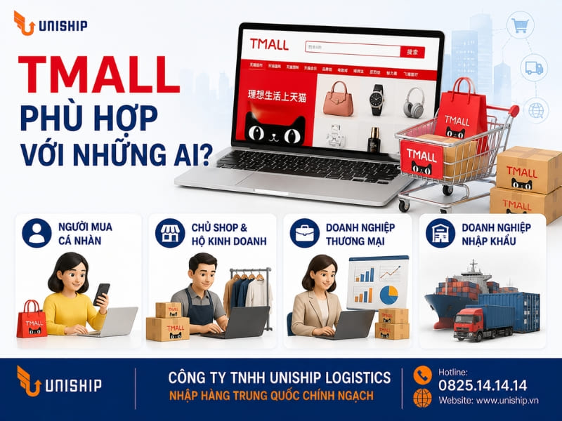 Tmall phù hợp với những ai?