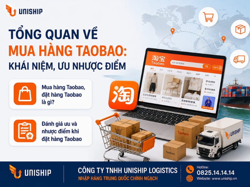 Tổng quan về mua hàng Taobao: Khái niệm, Ưu nhược điểm