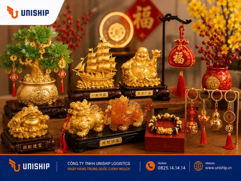 Đồ phong thủy và vật phẩm may mắn