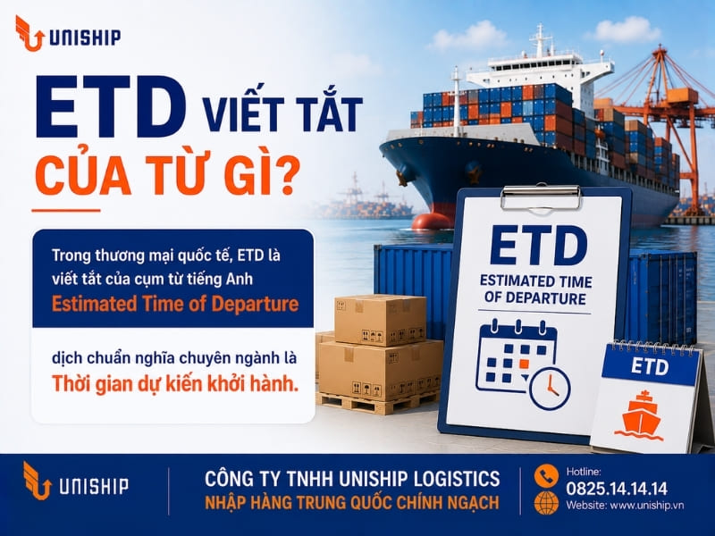 ETD viết tắt của từ gì?